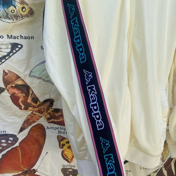 Kappa LOGO TAPE ARTEM 2
TRACK JACKET White Cream-Black-Blue Turkis-White Size XL - Picture 3 of 11